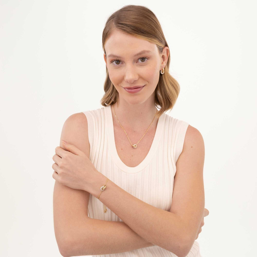 Hugo Boss Gold Live Precious Ladies IP Necklace - MococoHugo Boss1580755885997645997Necklaces