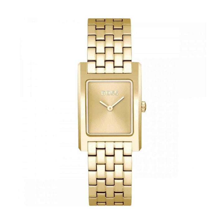 Hugo Boss Gold Lucy Rectangle Ladies Watch 1