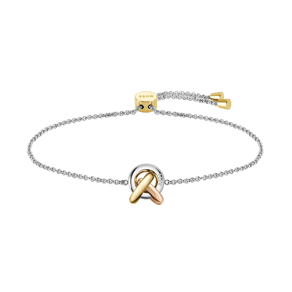 Hugo Boss Harmonie Ladies Tri Tone Bracelet 1