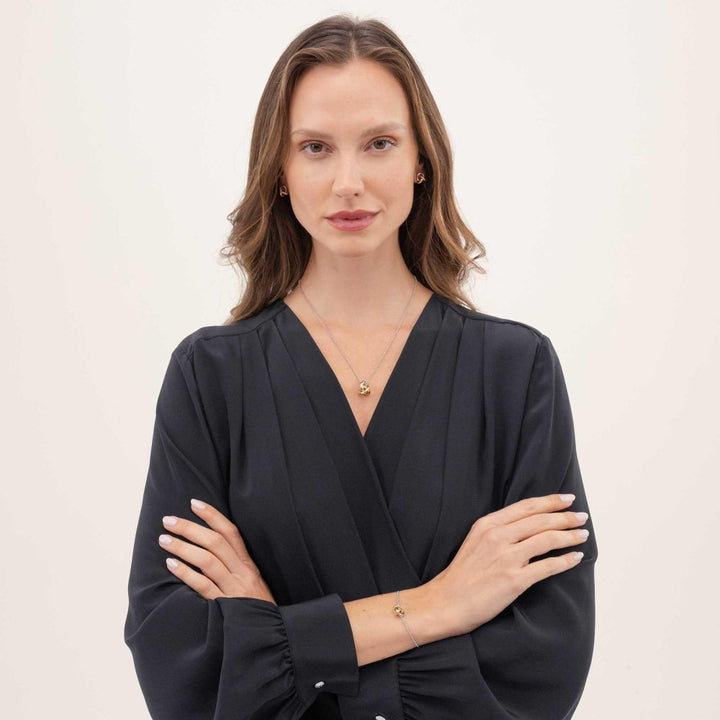 Hugo Boss Harmonie Ladies Tri Tone Bracelet - MococoHugo Boss1580772885997646161Bracelets