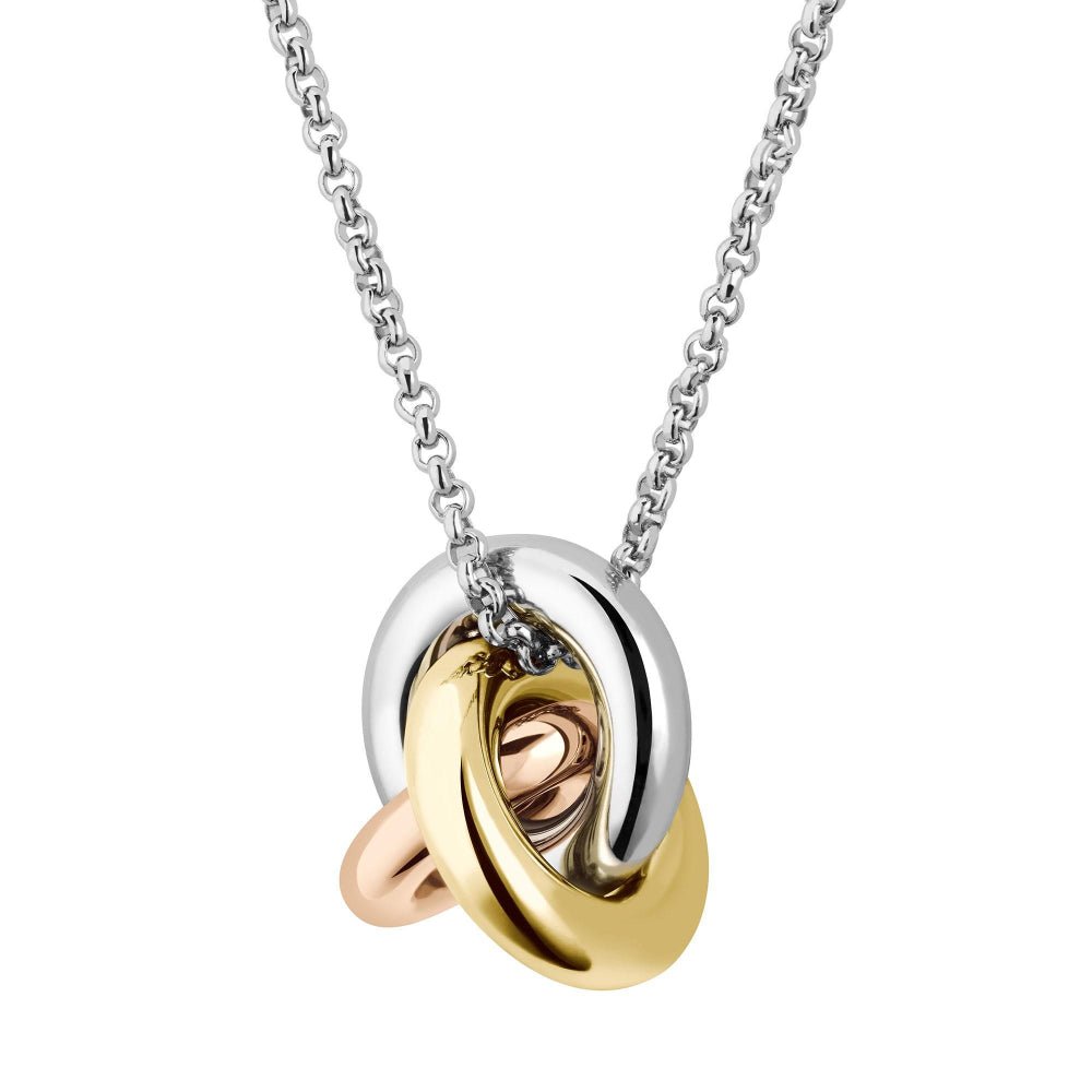 Hugo Boss Harmonie Ladies Tri Tone Necklace - MococoHugo Boss1580771885997646154Necklaces