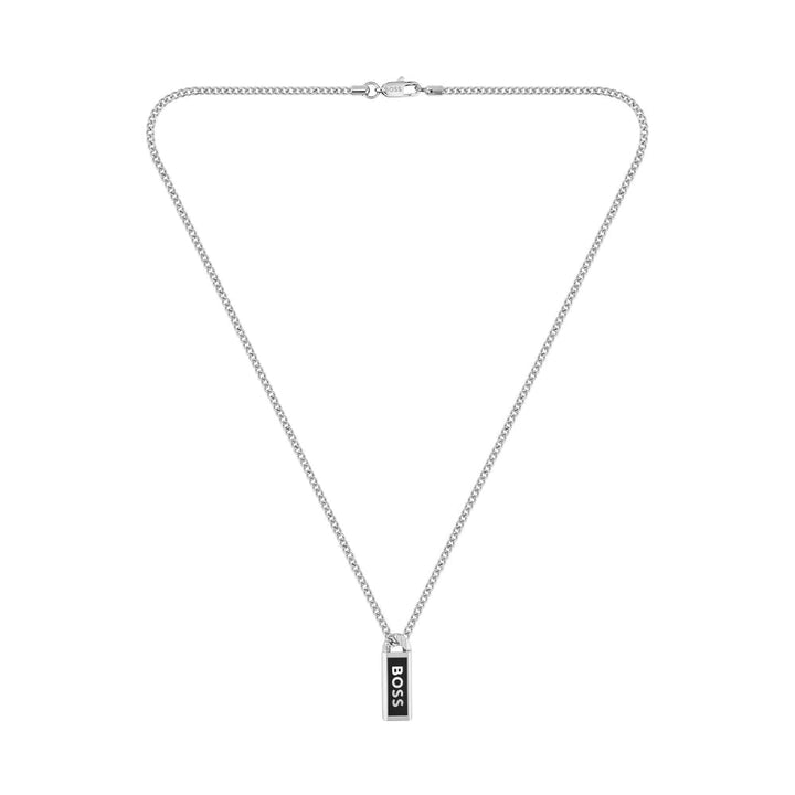 Hugo Boss Logo Plate Necklace 4