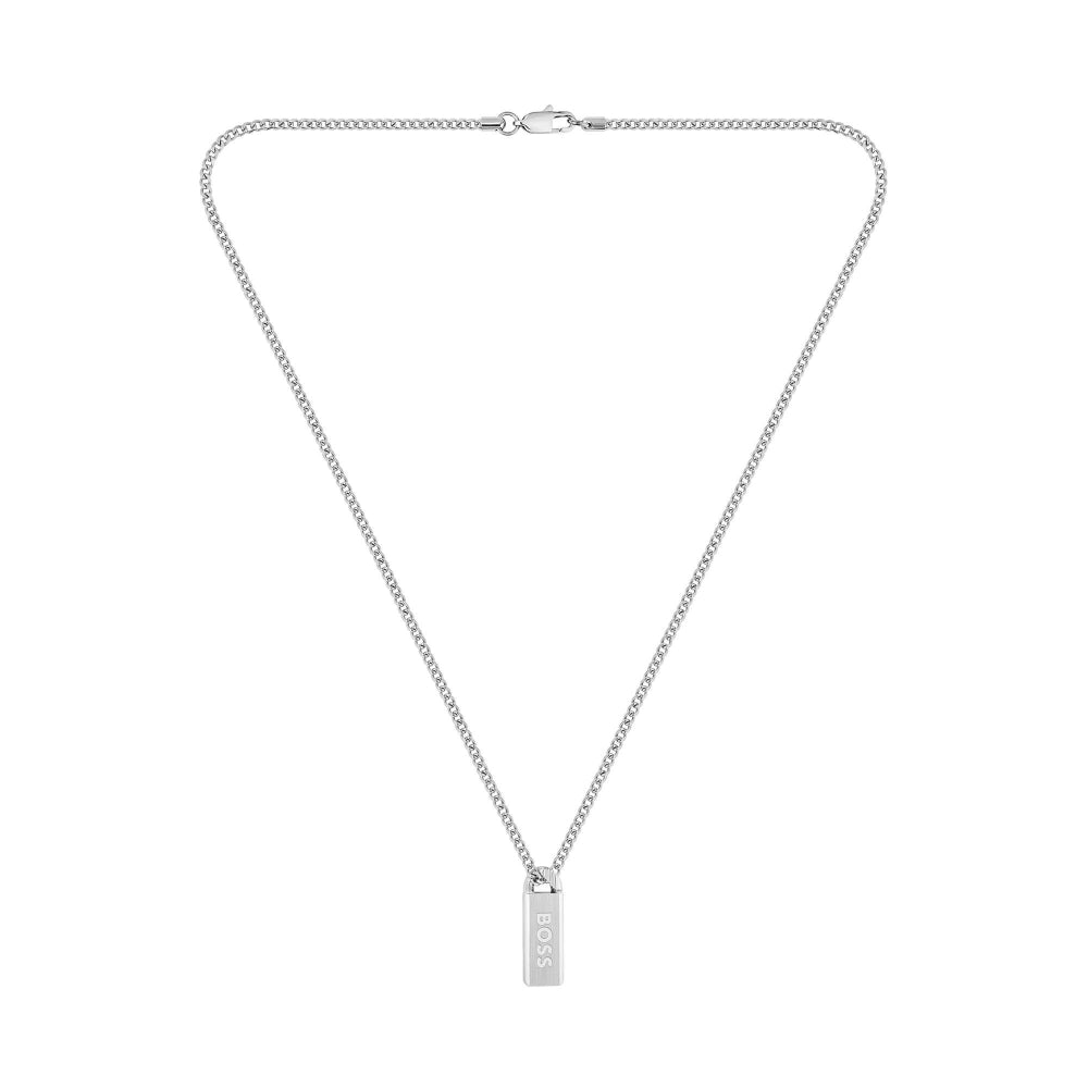 Hugo Boss Logo Plate Necklace 6