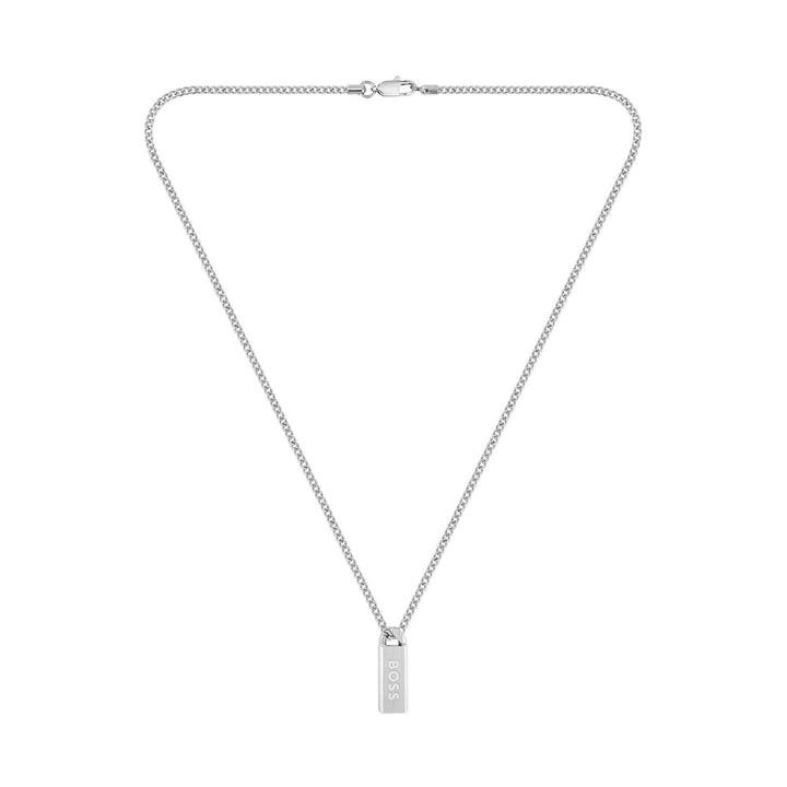Hugo Boss Logo Plate Necklace 6