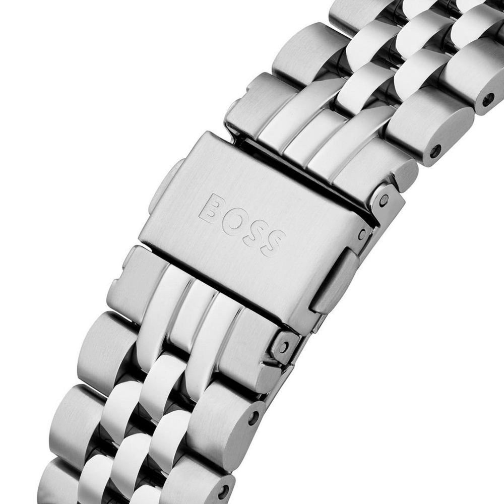 Hugo Boss Silver and Pink Graceful Round Ladies Watch 9