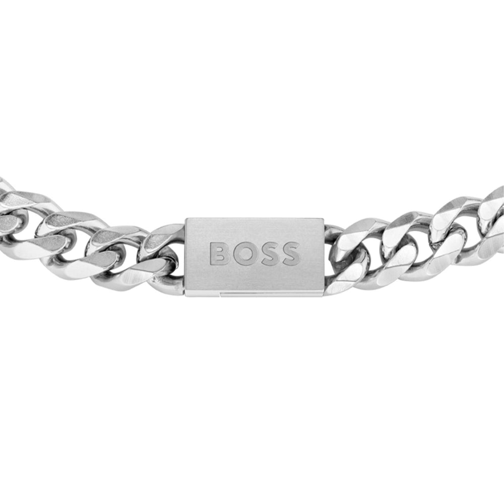 Hugo Boss Silver Chain Mens Bracelet 3