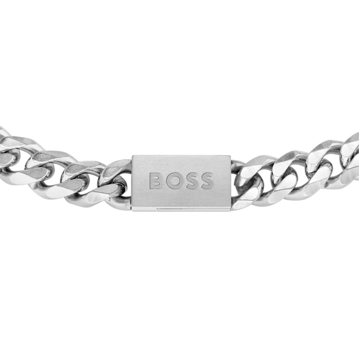 Hugo Boss Silver Chain Mens Bracelet 3