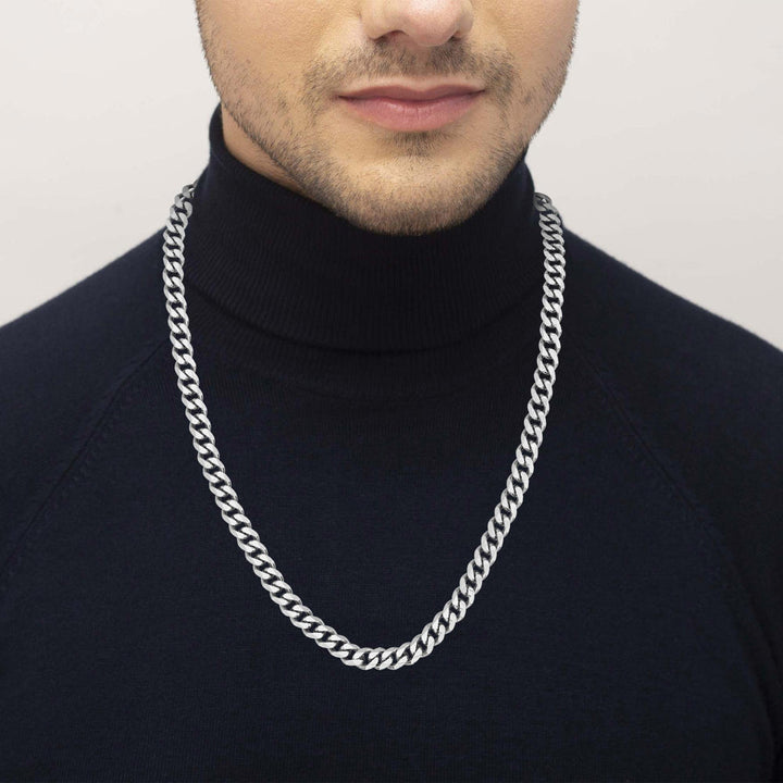 Hugo Boss Silver Chain Mens Link Necklace 2