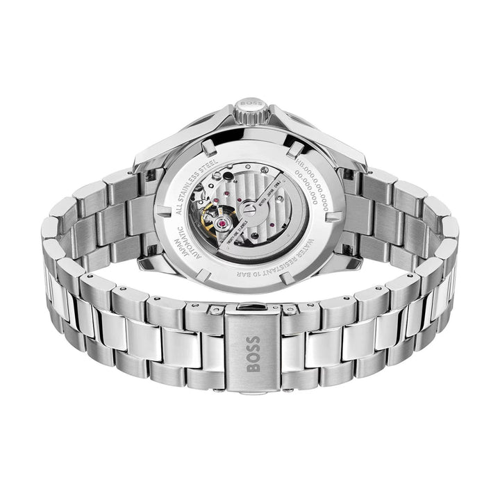 Hugo Boss Stainless Steel Japanese Automatic Movement Watch 6