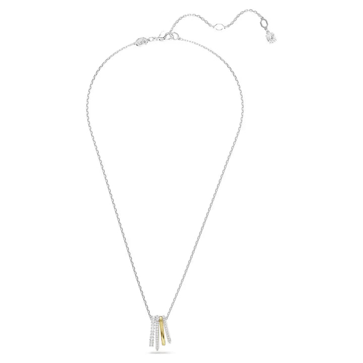 Swarovski Silver & Gold Hyperbola Necklace