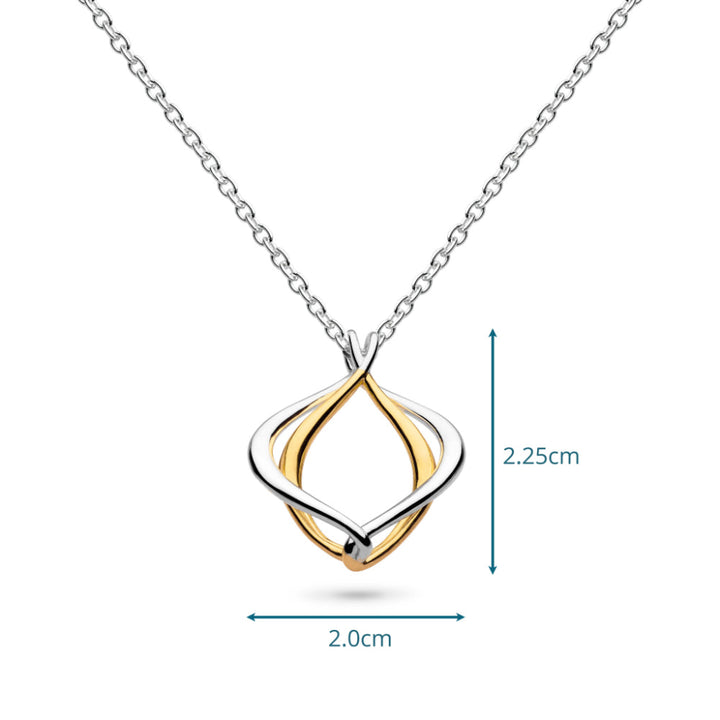 Kit Heath Alicia Golden Petite Necklace image 6