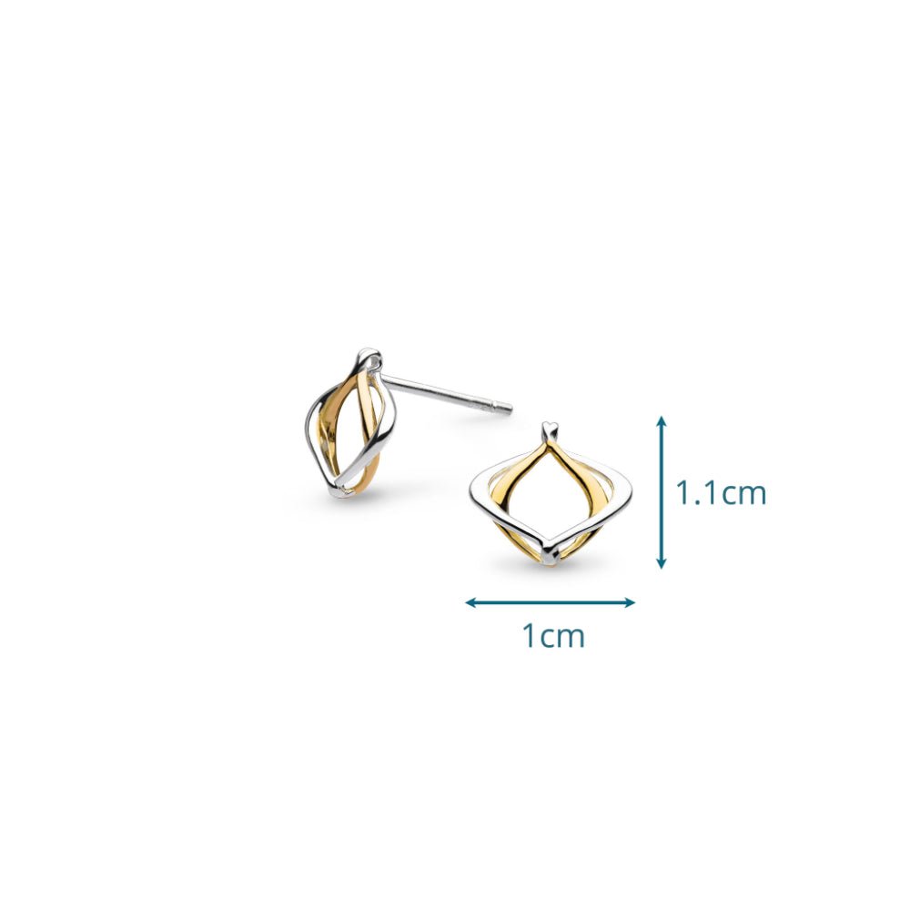 Kit Heath Alicia Golden Petite Stud Earrings - MococoKit Heath40019GRPEarrings