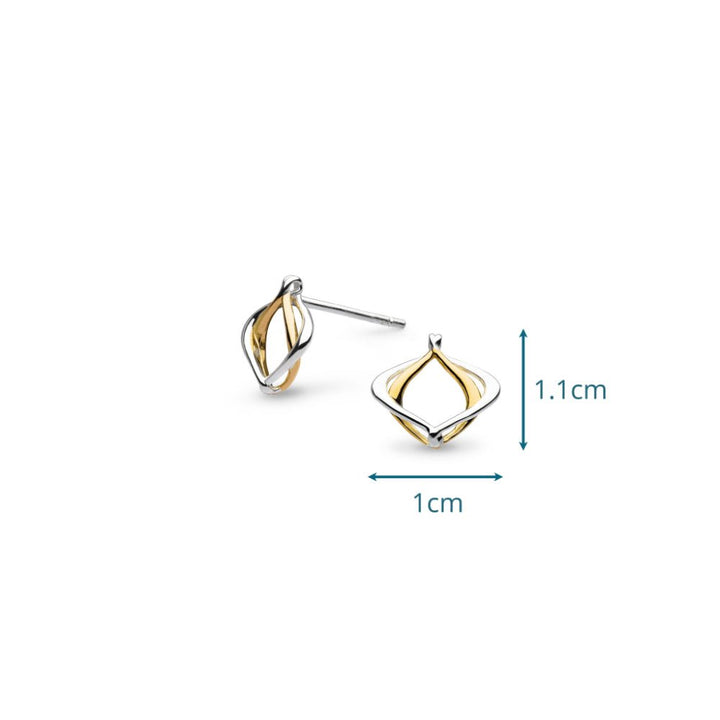 Kit Heath Alicia Golden Petite Stud Earrings - MococoKit Heath40019GRPEarrings
