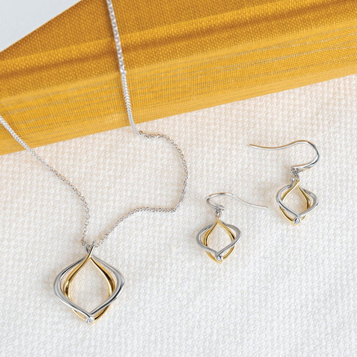 Kit Heath Alicia Golden RP/GP Petite Drop Earrings - MococoKit Heath60018GRP5038159171567Earrings