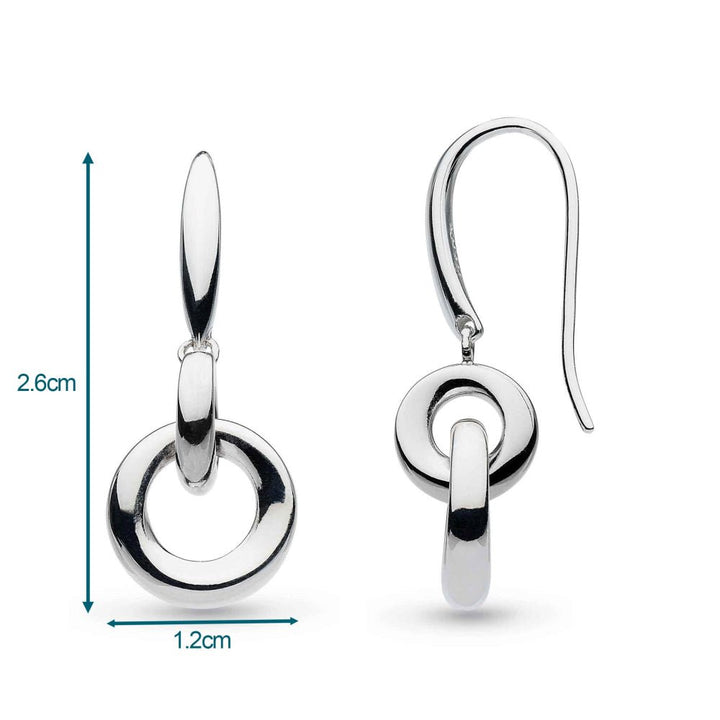 Kit Heath Bevel Cirque Link Drop Earrings - MococoKit Heath6188RP5038159157622Earrings