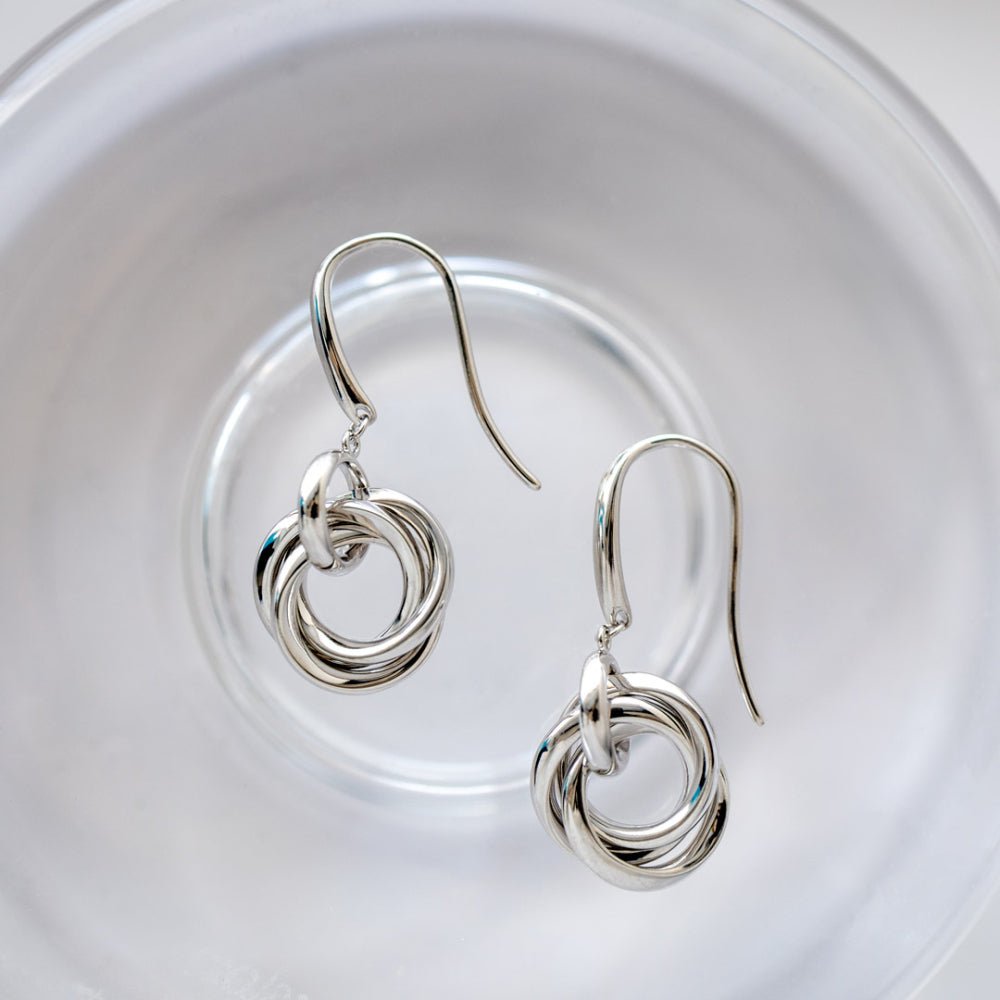 Kit Heath Bevel Trilogy Link Drop Earrings - MococoKit Heath6169RP5038159165405Earrings