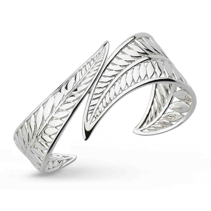 Kit Heath Blossom Eden Grande Wrapped Leaf Cuff Bangle - MococoKit Heath70247HP5038159151835Bracelets