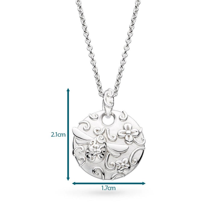 Kit Heath Blossom Flyte Honey Bee Disc Necklace - MococoKit Heath90331RP5038159170409Necklaces