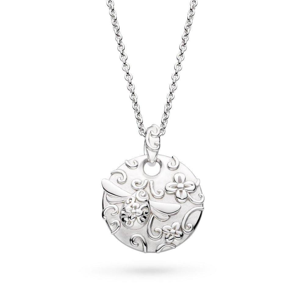 Kit Heath Blossom Flyte Honey Bee Disc Necklace - MococoKit Heath90331RP5038159170409Necklaces