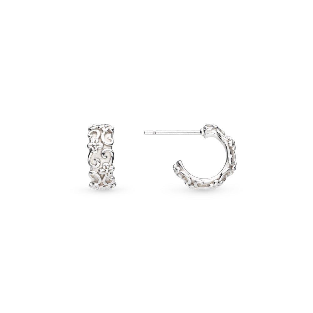 Kit Heath Blossom Flyte Honey Flower Chunky Hoop Earrings - MococoKit Heath40331RP5038159170379Earrings