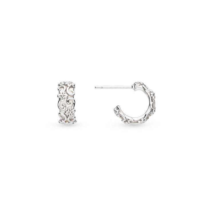 Kit Heath Blossom Flyte Honey Flower Chunky Hoop Earrings - MococoKit Heath40331RP5038159170379Earrings
