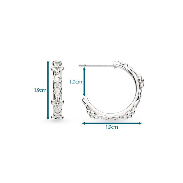 Kit Heath Blossom Flyte Honey Flower Hoop Earrings - MococoKit Heath60330RP5038159170362Earrings