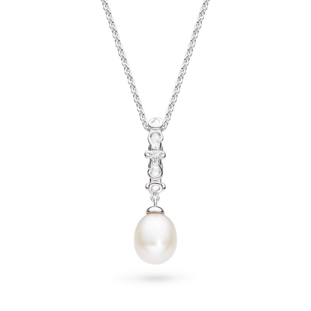 Kit Heath Blossom Flyte Honey Flower Oval Pearl Necklace - MococoKit Heath90334FPC5038159170423Necklaces