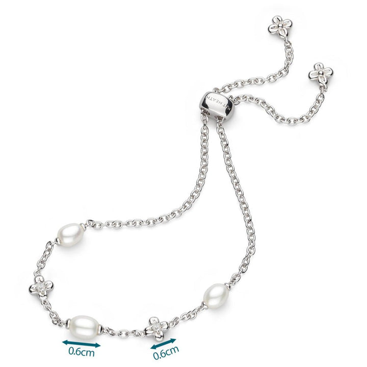 Kit Heath Blossom Flyte Honey Flower Pearl Toggle Bracelet - MococoKit Heath70335FPC5038159170393Bracelets
