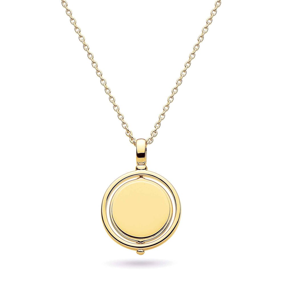 Kit Heath Celeste Eclipse Golden Spinner Necklace - MococoKit Heath90385GD5038159157202Necklaces
