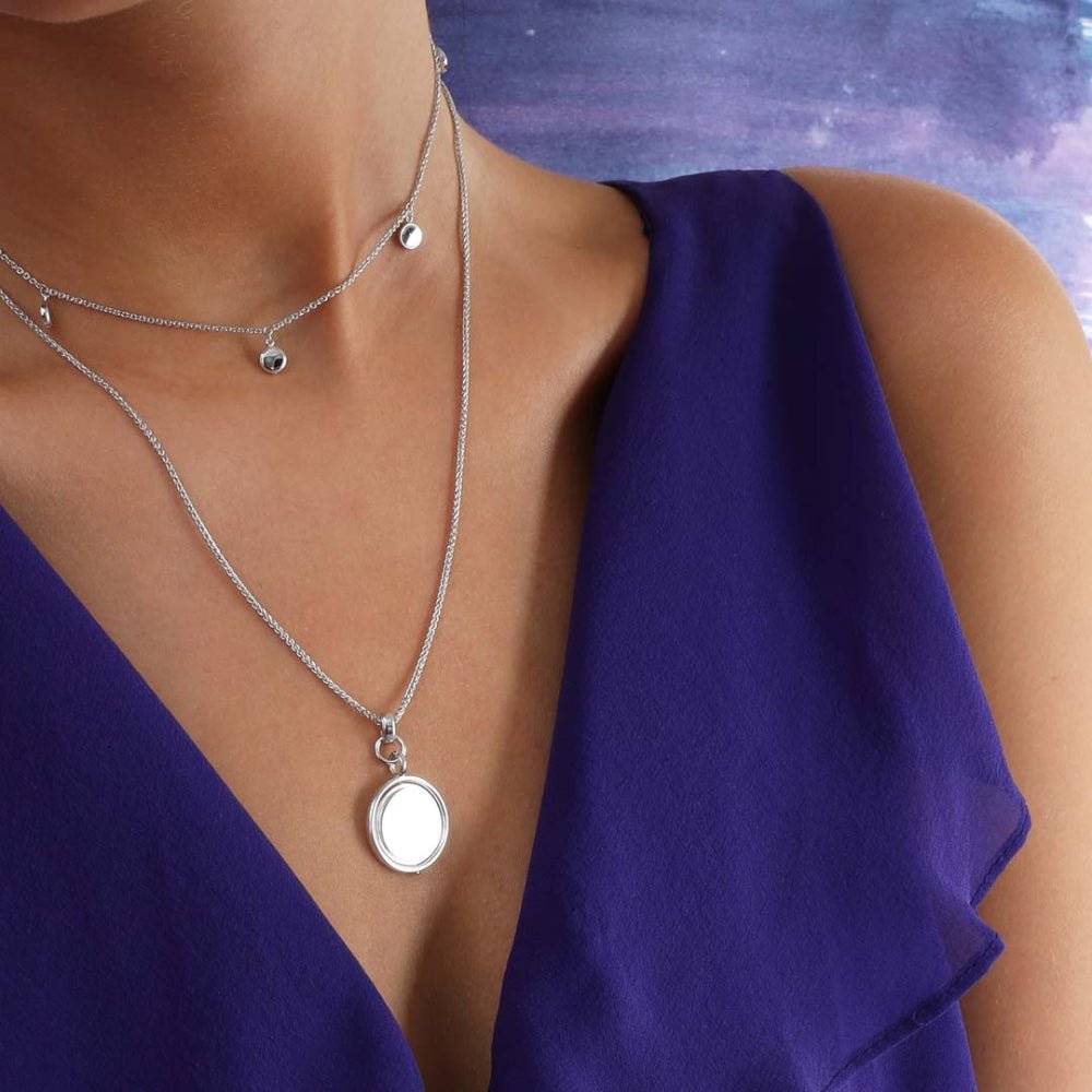 Kit Heath Celeste Eclipse Grande Round Spinner Necklace - MococoKit Heath90386RP5038159163982Necklaces