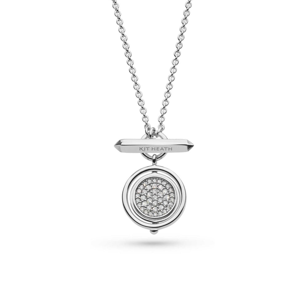 Kit Heath Celeste Eclipse Lux Pave Spinner Necklace - MococoKit Heath90409CZ5038159160608Necklaces