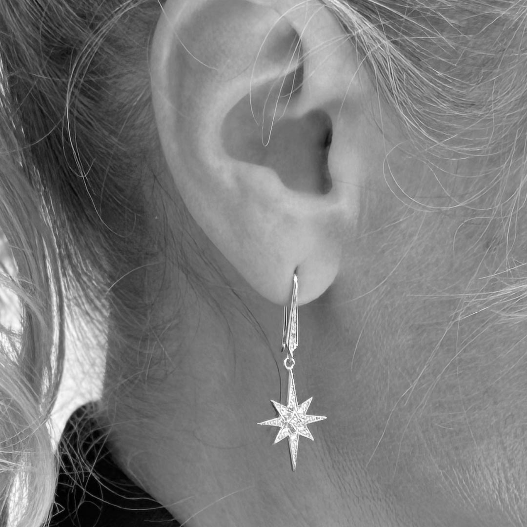 Kit Heath Celeste North Star Grande Drop Earring - MococoKit Heath50457CZ5038159173516Earrings