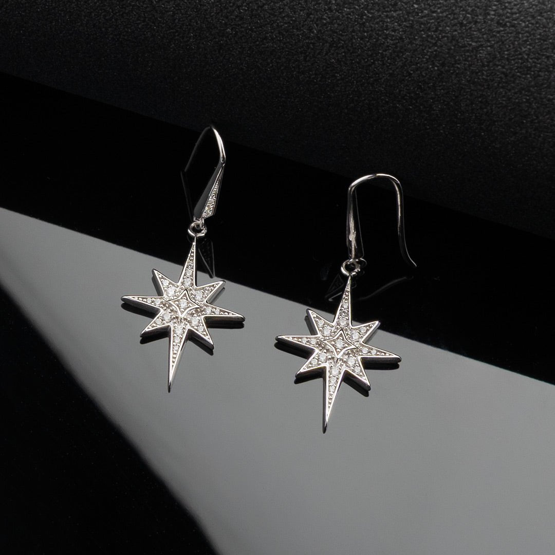 Kit Heath Celeste North Star Grande Drop Earring - MococoKit Heath50457CZ5038159173516Earrings