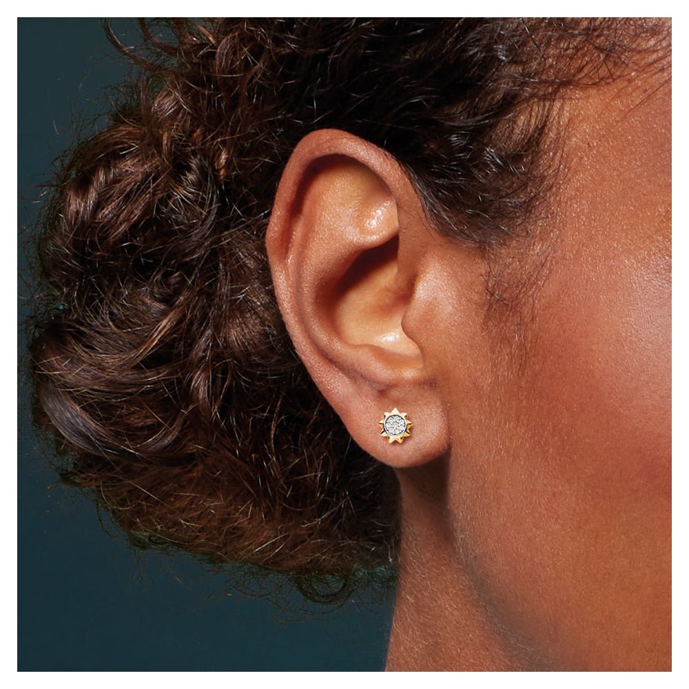 Kit Heath Celeste Small Sun Stud Earrings - MococoKit Heath30491GCZ5038159161575Earrings