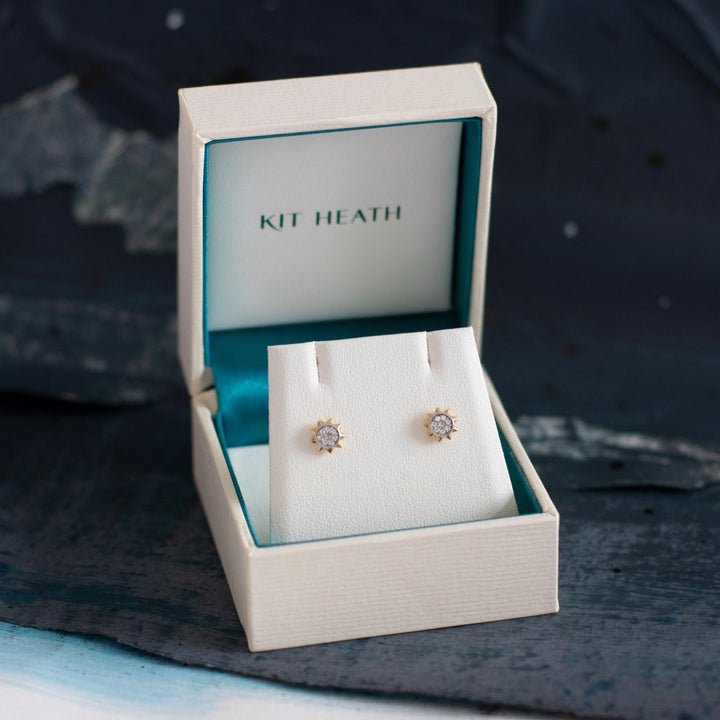 Kit Heath Celeste Small Sun Stud Earrings - MococoKit Heath30491GCZ5038159161575Earrings