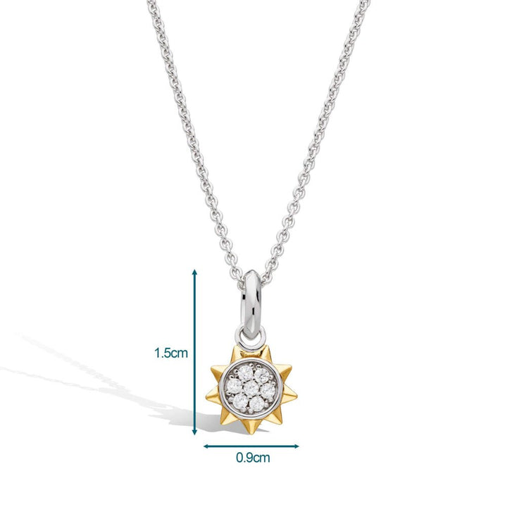Kit Heath Celeste Sun Necklace - MococoKit Heath90491GCZ5038159161605Necklaces