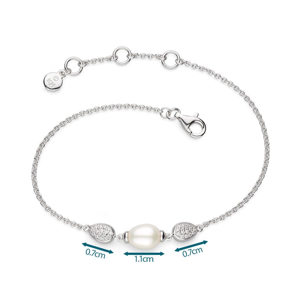Kit Heath Coast Pebble Glisten Pave & Pearl Bracelet - MococoKit Heath70182FPC5038159170614Bracelets