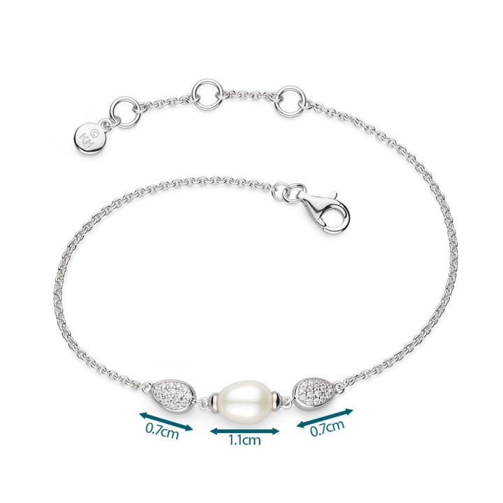 Kit Heath Coast Pebble Glisten Pave & Pearl Bracelet - MococoKit Heath70182FPC5038159170614Bracelets
