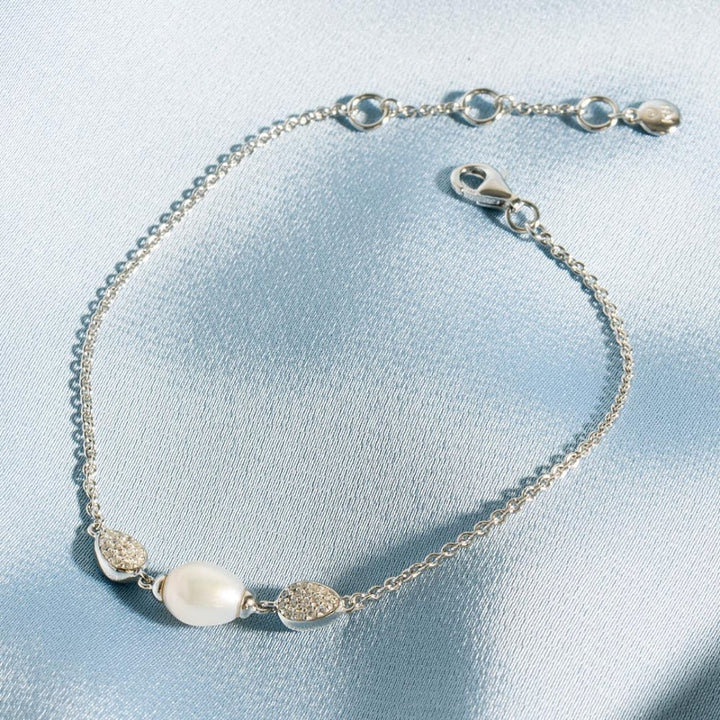 Kit Heath Coast Pebble Glisten Pave & Pearl Bracelet - MococoKit Heath70182FPC5038159170614Bracelets