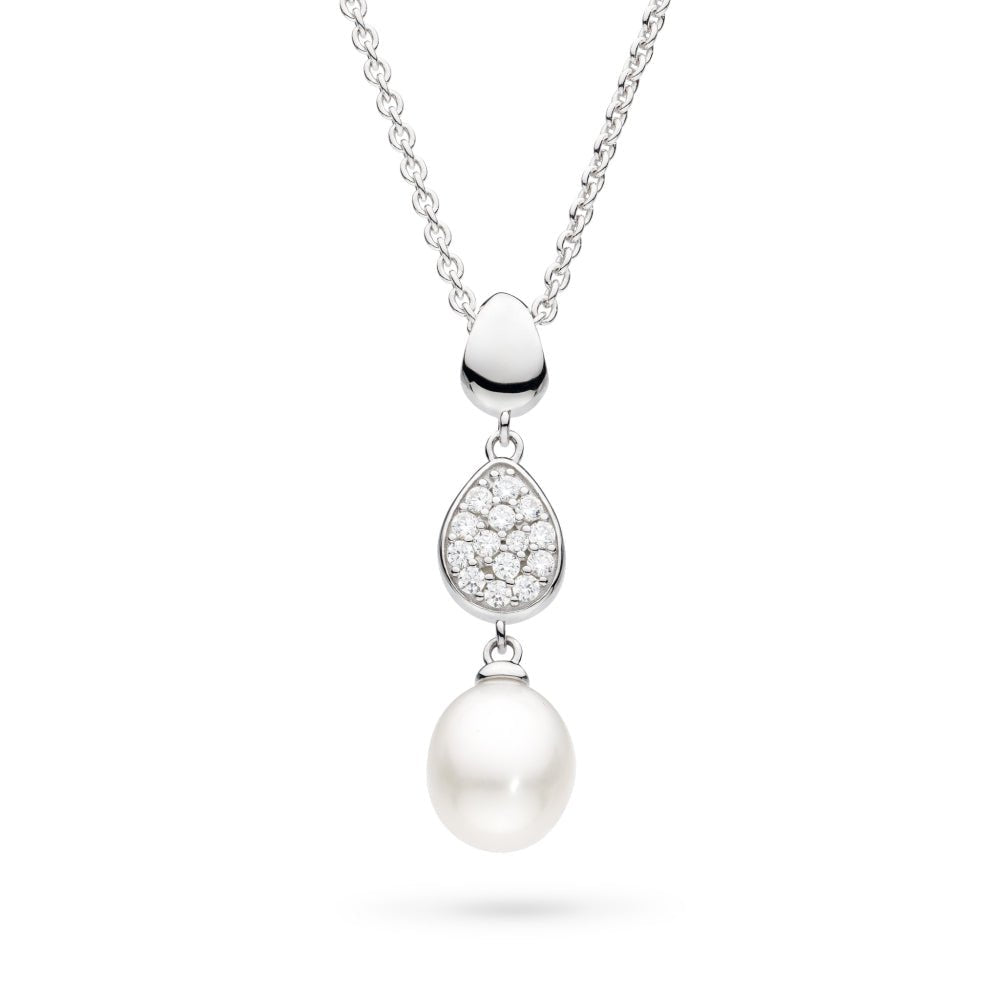 Kit Heath Coast Pebble Glisten Pave & Pearl Necklace - MococoKit Heath90182FPC5038159170607Necklaces