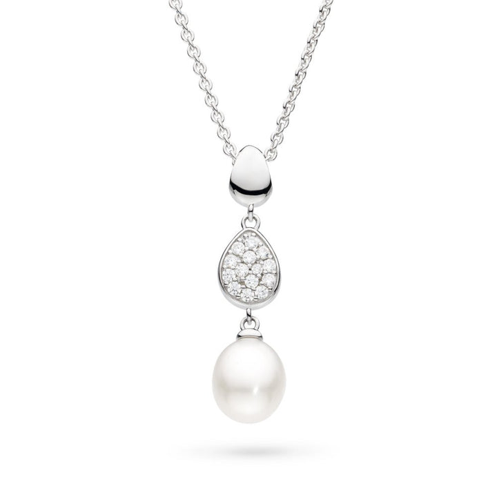 Kit Heath Coast Pebble Glisten Pave & Pearl Necklace - MococoKit Heath90182FPC5038159170607Necklaces