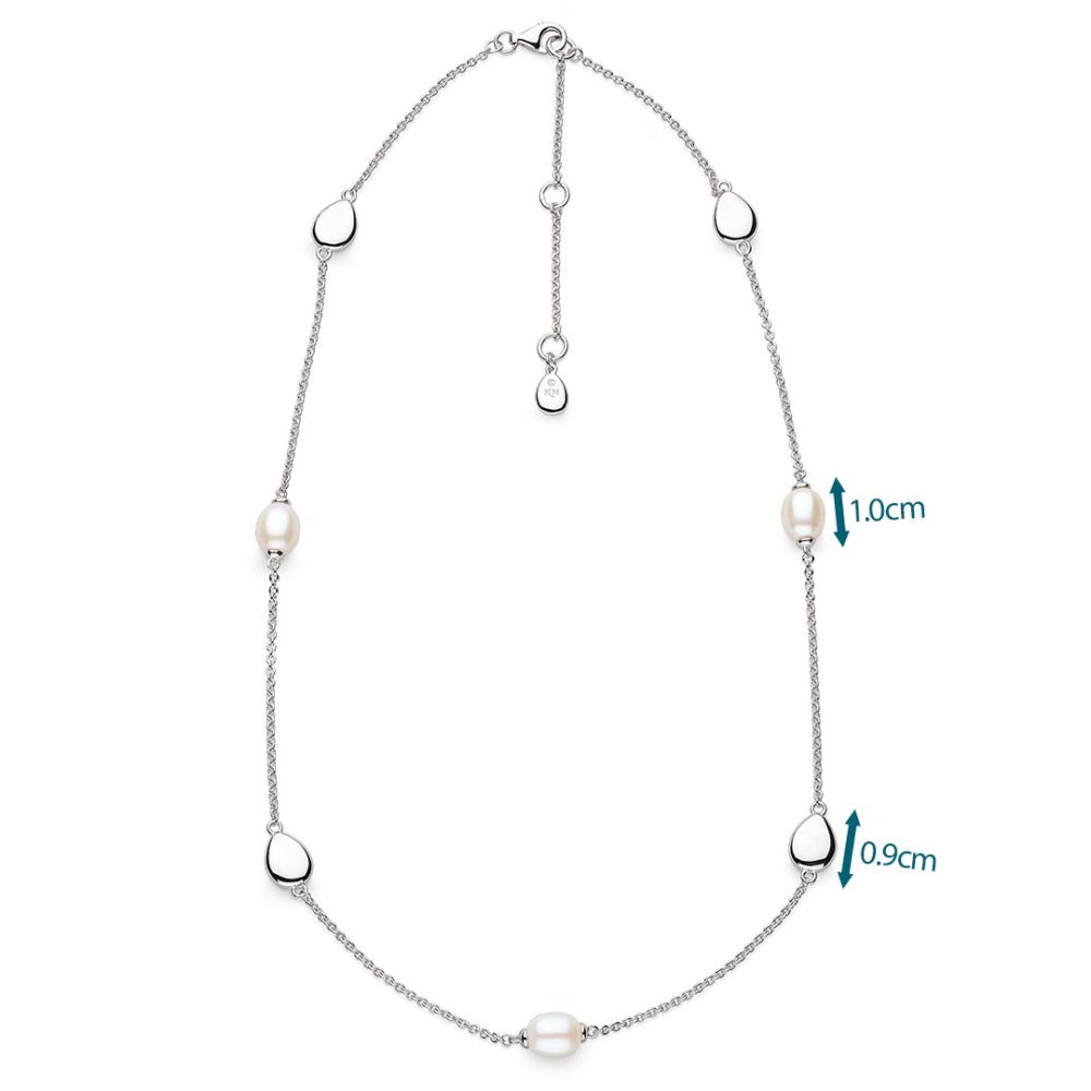 Kit Heath Coast Pebble Pearl Station Necklace - MococoKit Heath90183FP5038159170638Necklaces