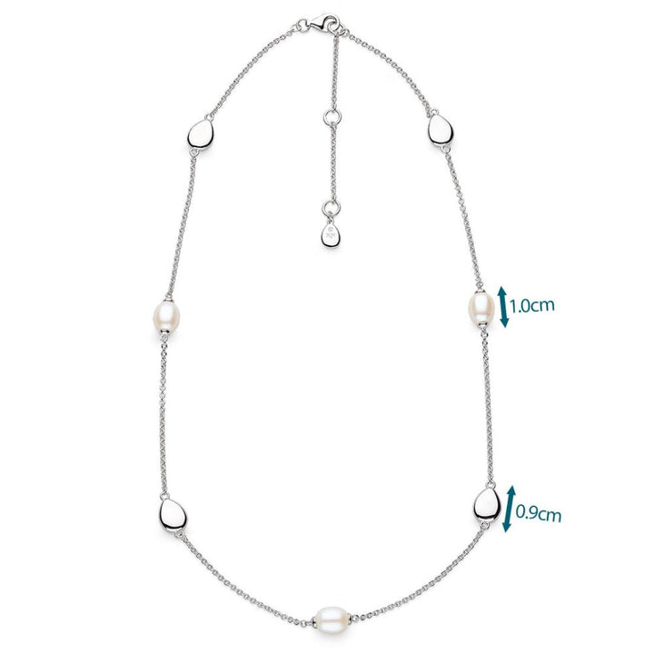 Kit Heath Coast Pebble Pearl Station Necklace - MococoKit Heath90183FP5038159170638Necklaces