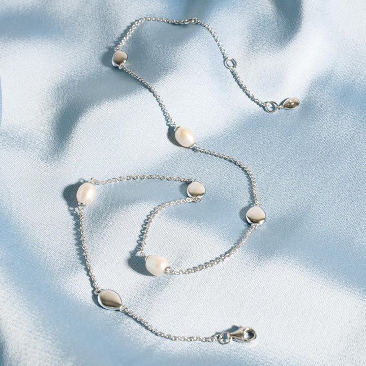 Kit Heath Coast Pebble Pearl Station Necklace - MococoKit Heath90183FP5038159170638Necklaces