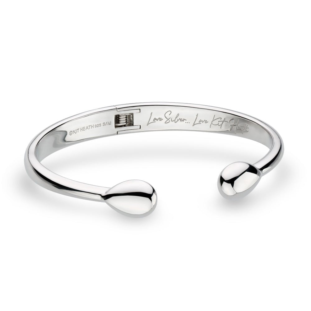 Kit Heath Coast Pebble Smooth Hinged Bangle - MococoKit Heath70152RP-CM/LBracelets