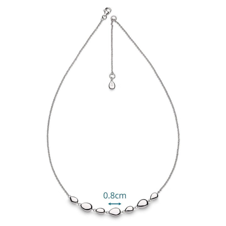 Kit Heath Coast Pebbles RP Linking Pebbles 18″ Necklet (H) - MococoKit Heath90210RP5038159171444Necklaces