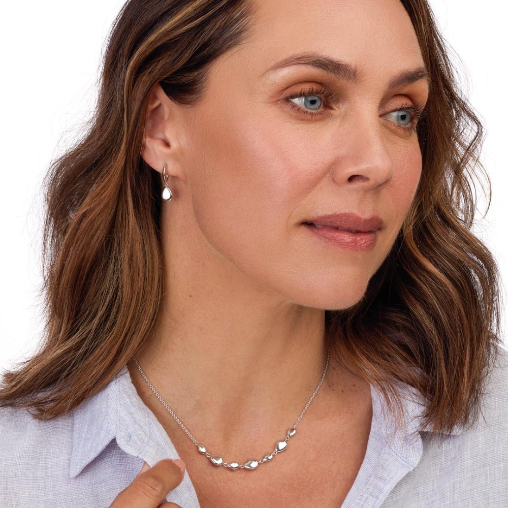 Kit Heath Coast Pebbles RP Linking Pebbles 18″ Necklet (H) - MococoKit Heath90210RP5038159171444Necklaces