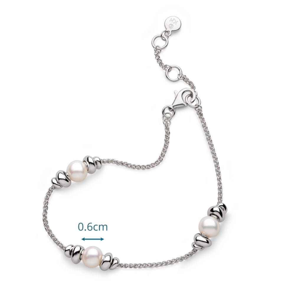 Kit Heath Coast Tumble Pearl FP RP 7.5″ Station Bracelet - MococoKit Heath70165FP5038159171383Bracelets