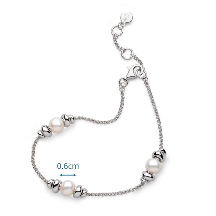Kit Heath Coast Tumble Pearl FP RP 7.5″ Station Bracelet - MococoKit Heath70165FP5038159171383Bracelets