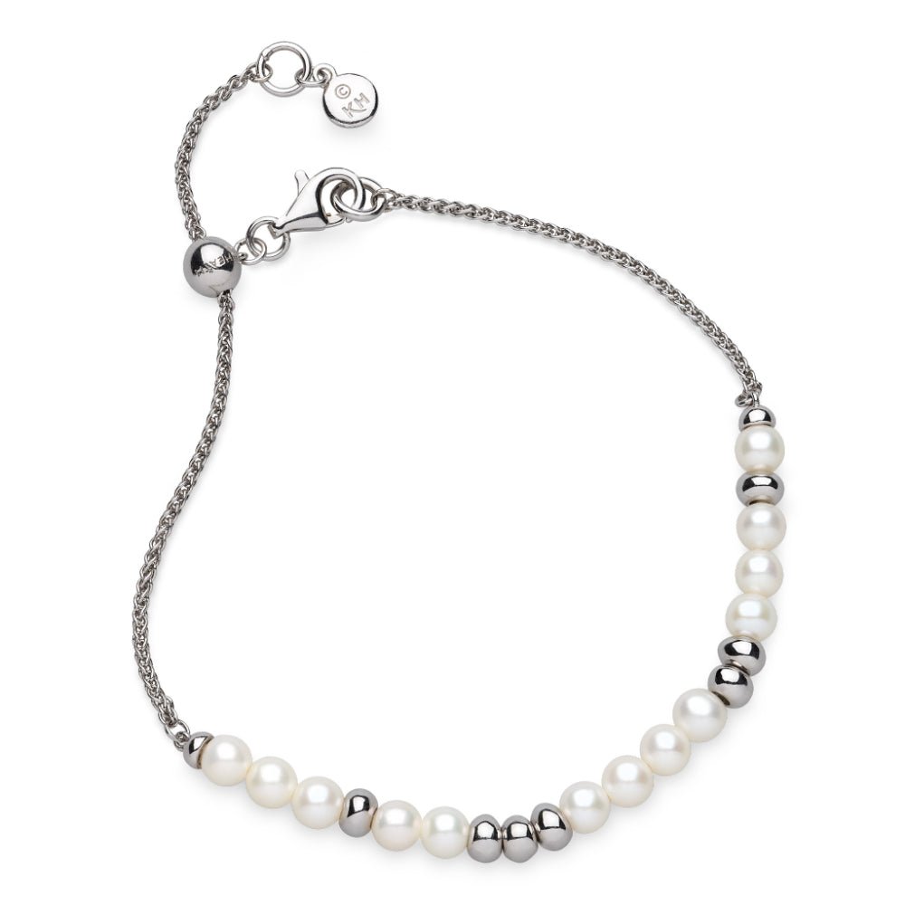 Kit Heath Coast Tumble Pearl FP RP Beaded 7″ Slider Bracelet (A) - MococoKit Heath70167FP5038159173745Bracelets